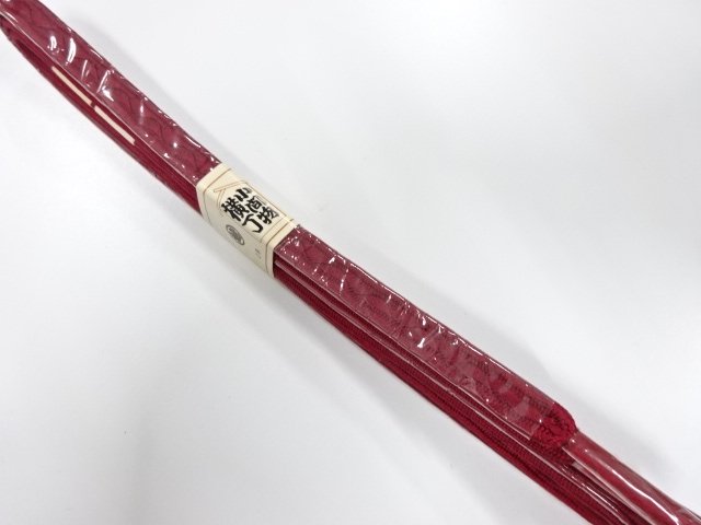 未使用品　正絹　手組帯締め